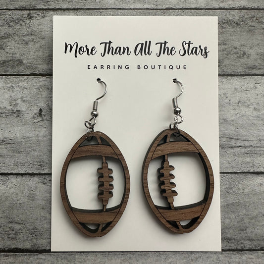Football Earrings