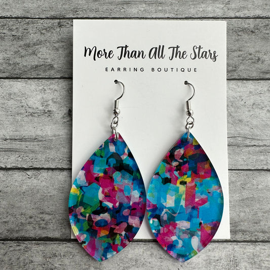 Digi Art Earrings