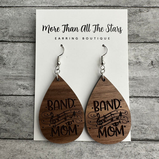 Band Mom Earrings